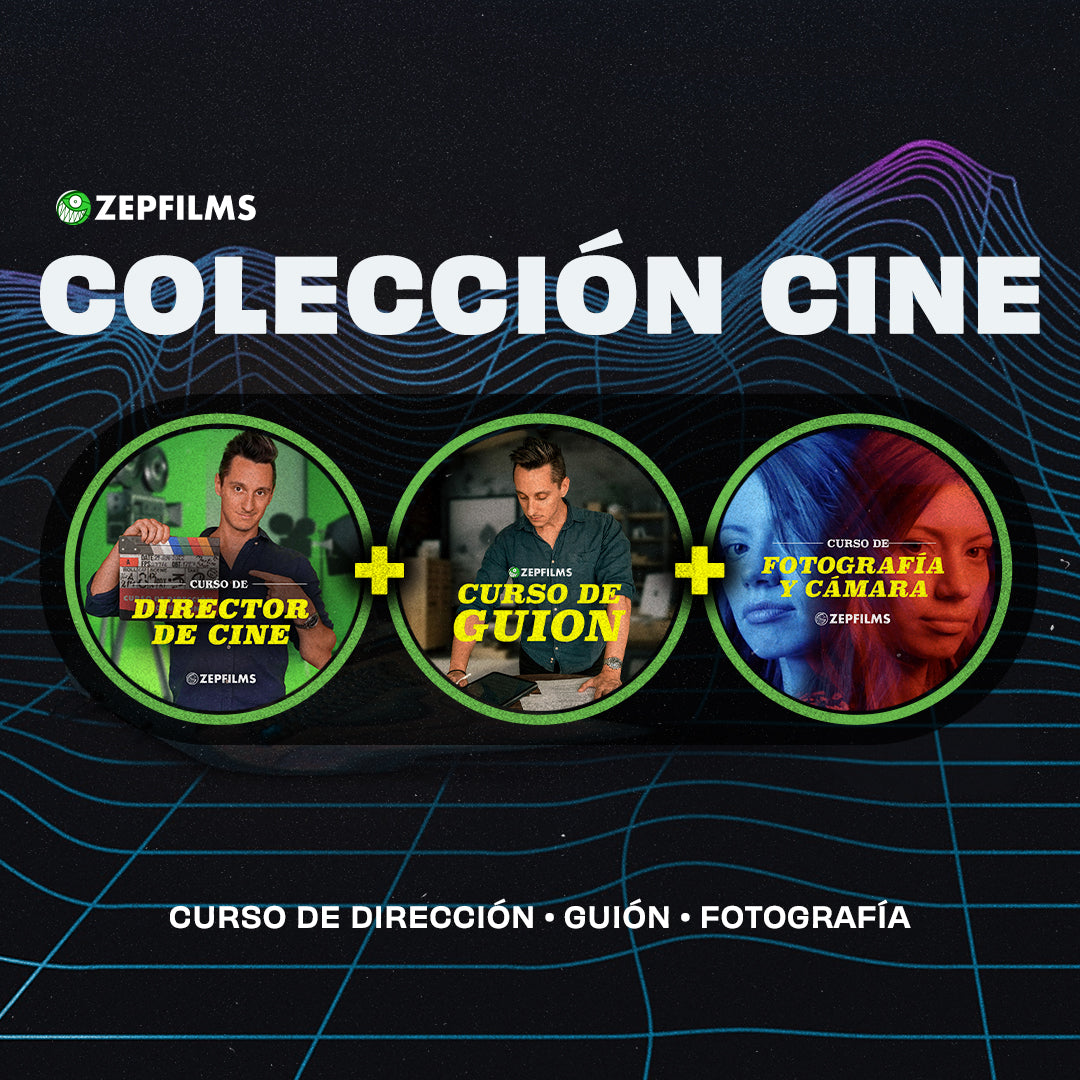 Colección de cursos: Guion, Dirección y Fotografía para cine